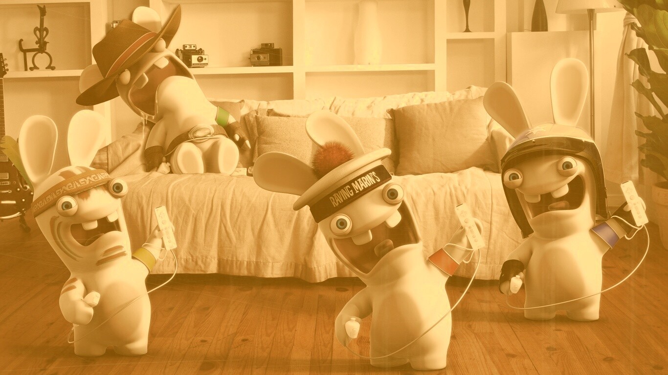 Raving Rabbids wii обои