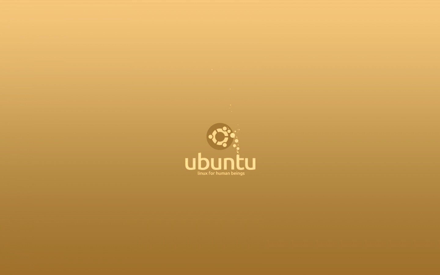 Логотип Ubuntu обои