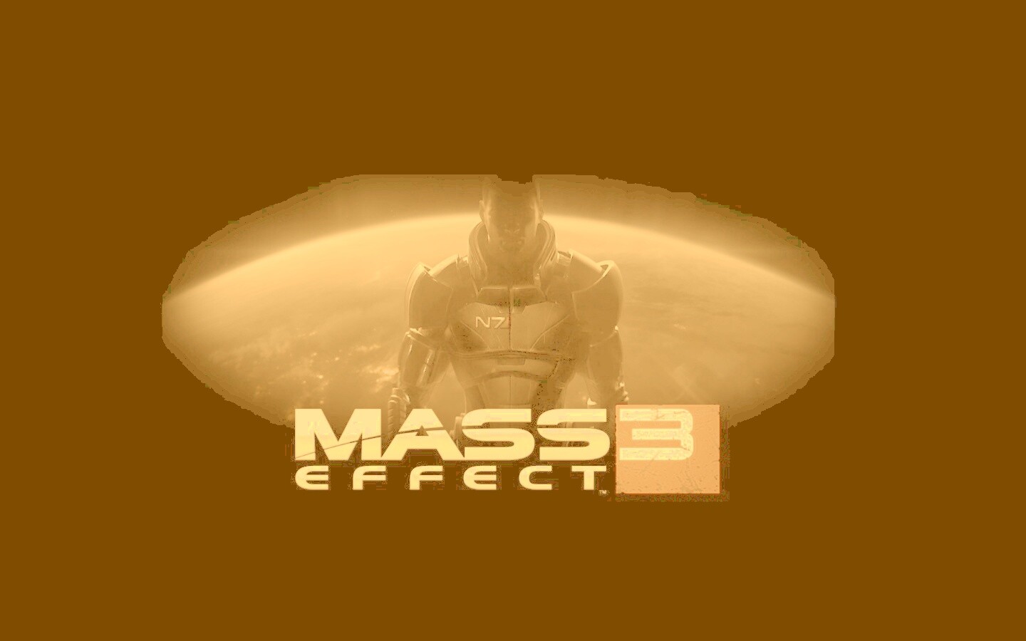 Заставка Mass Effect 3 обои