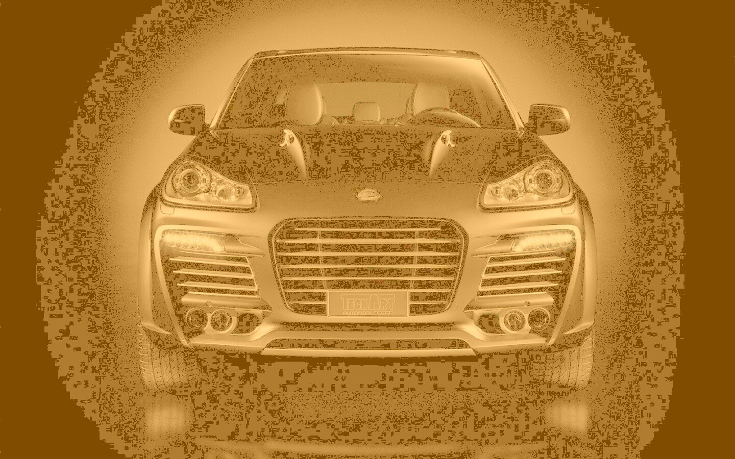 Magnum для Porcshe Cayenne от Techart обои