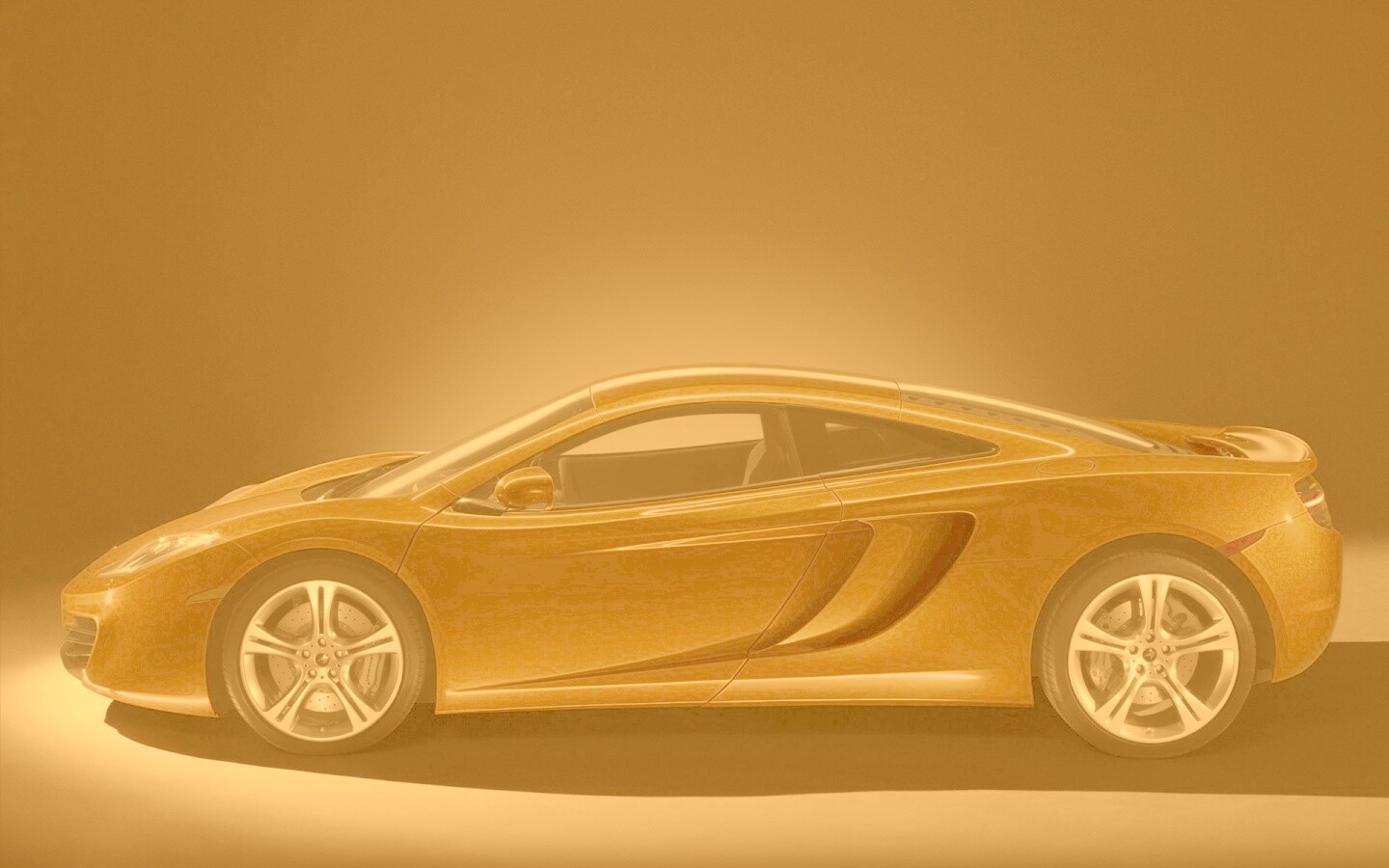 Mclaren в профиль обои