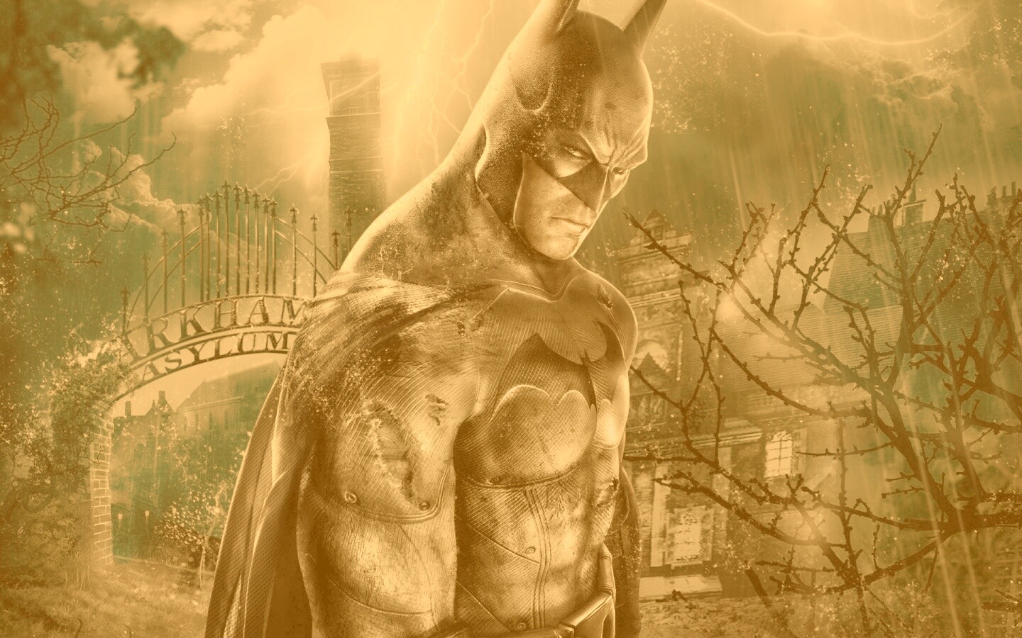Batman Arkham Asylum обои