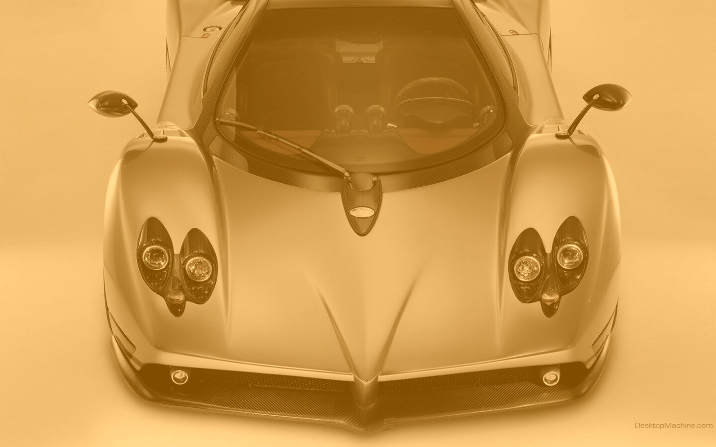Pagani Zonda спереди обои