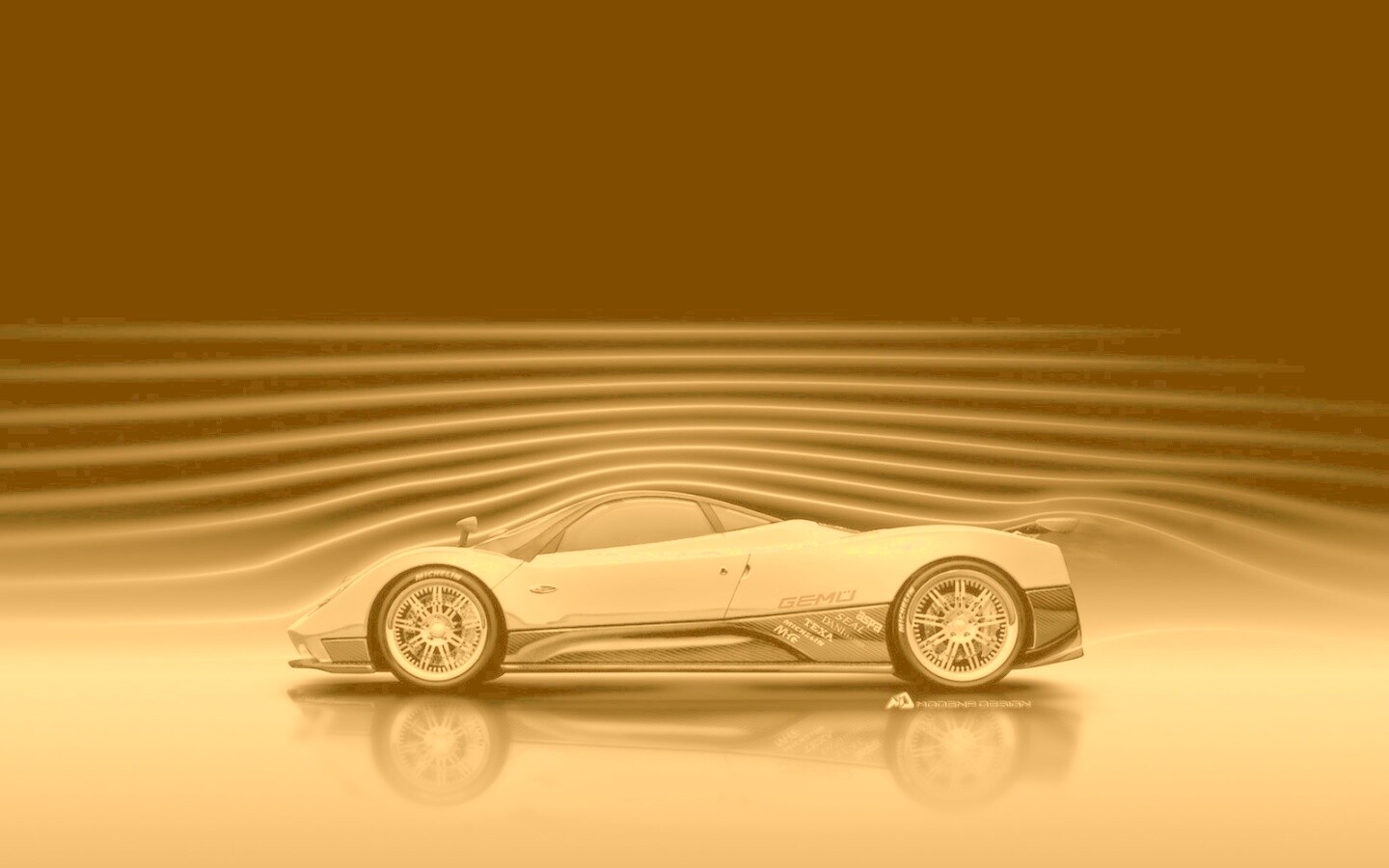 Аэродинамика Pagani Zonda обои