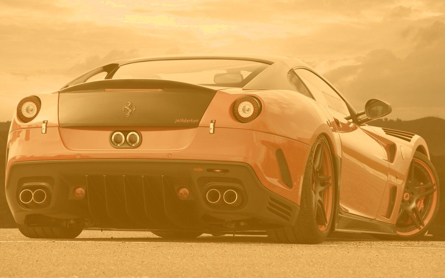 Ferrari 599GTO обои