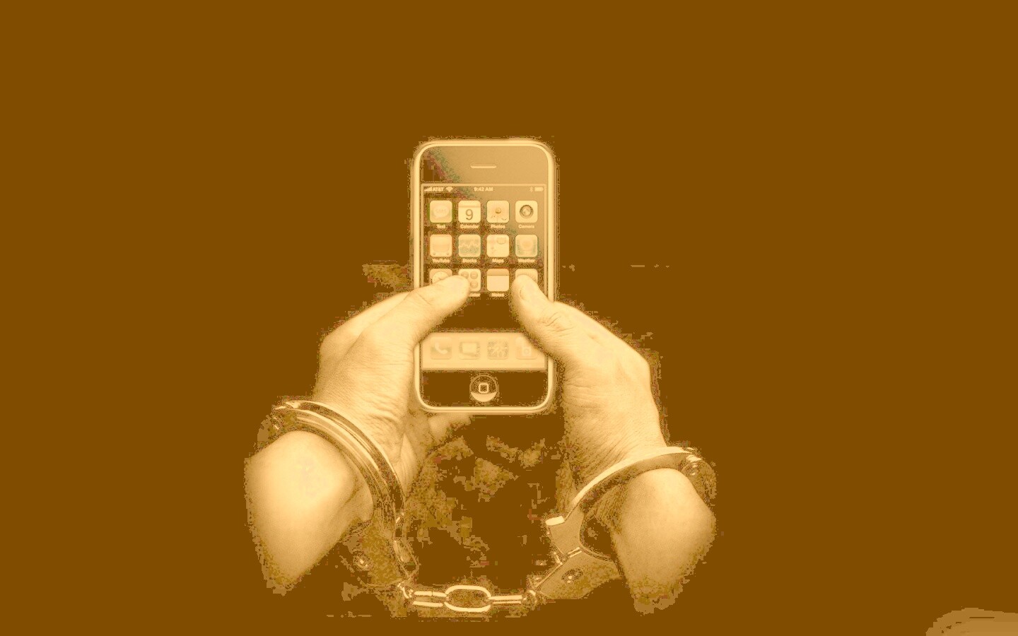Ты раб своего iPhone обои