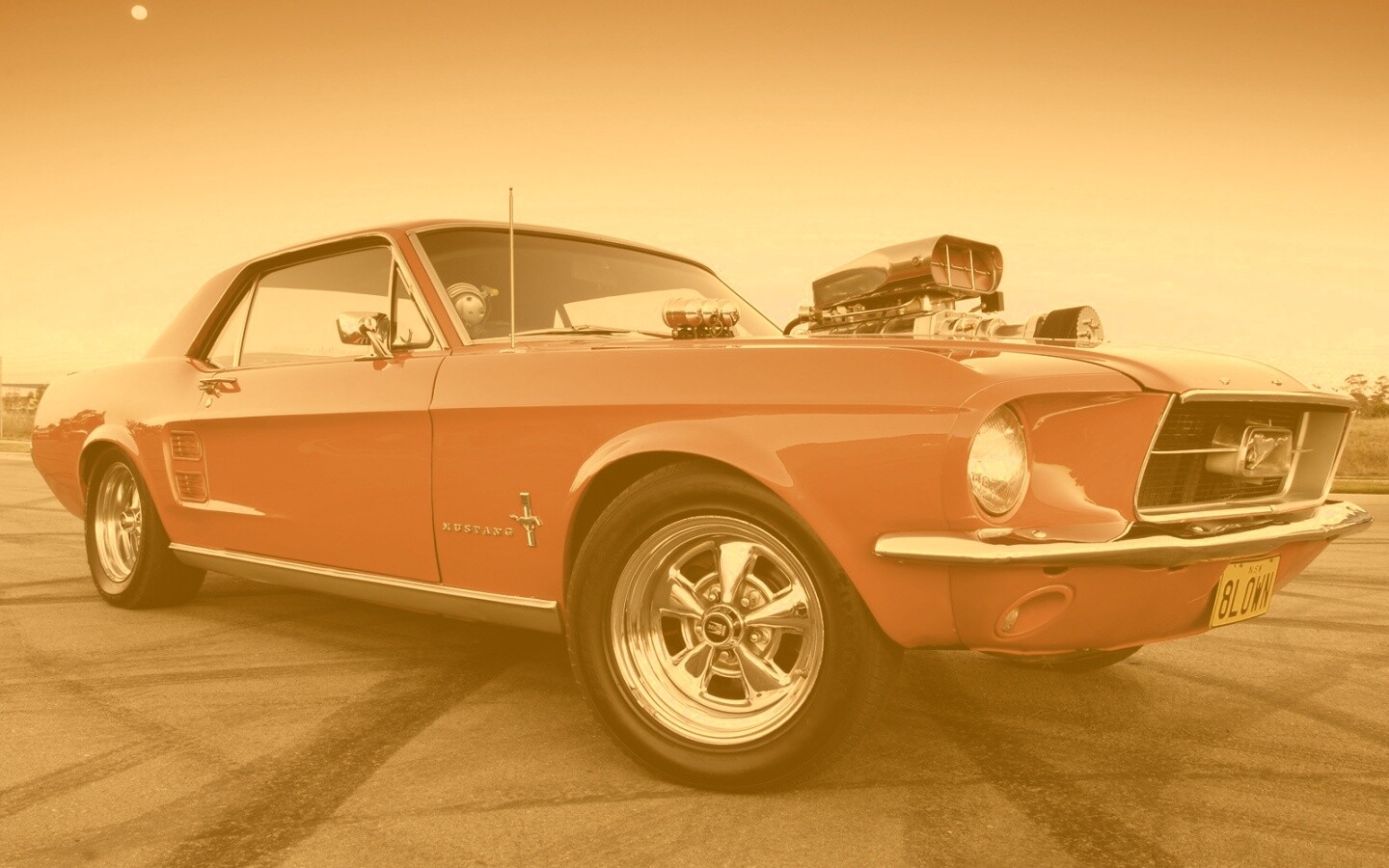 Мускулкар Ford Mustang обои