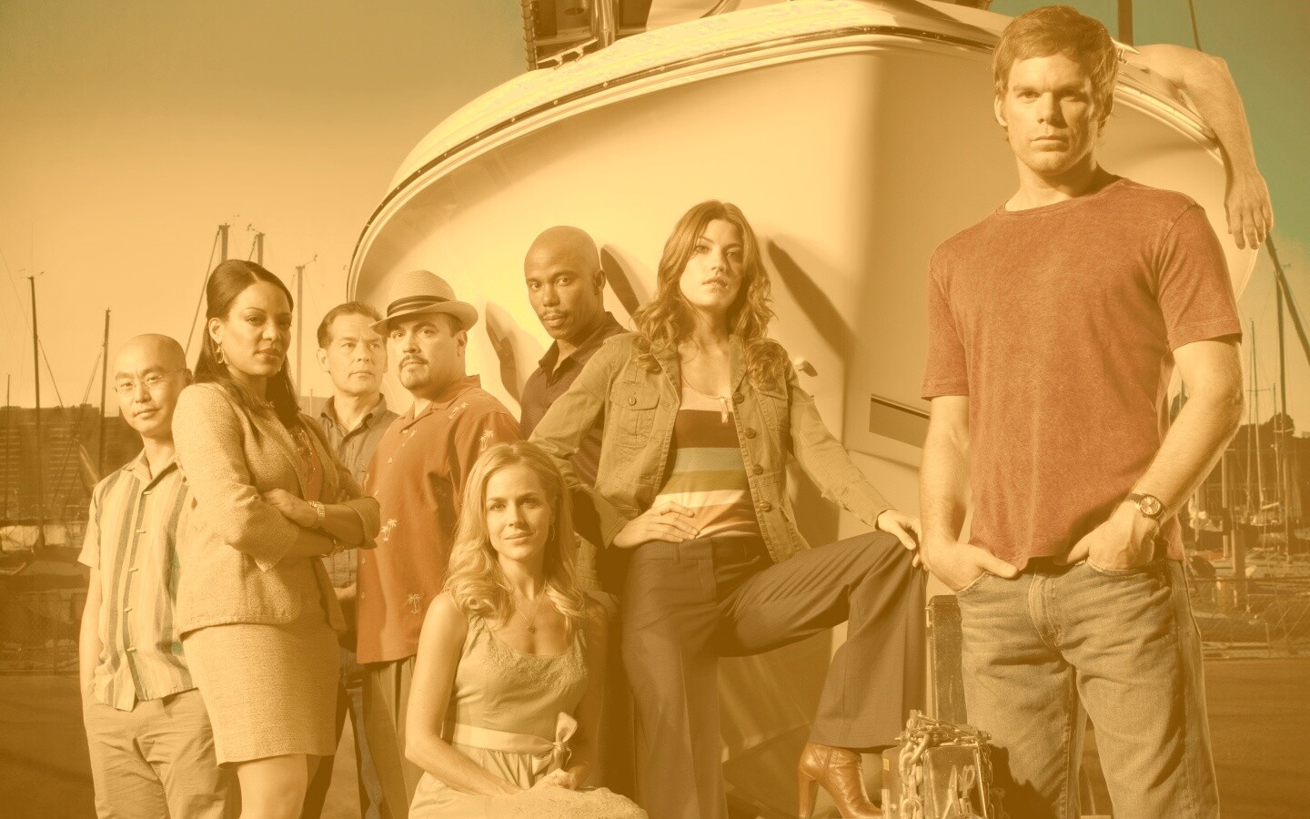Персонажи сериала Dexter обои