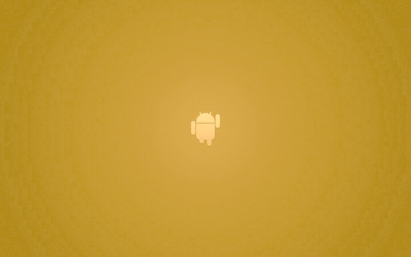 Логотип Android на зеленом фоне обои