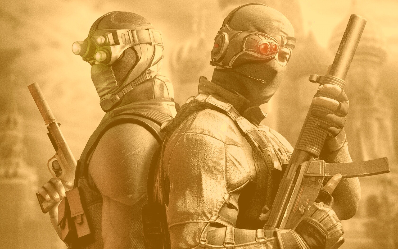 Герои Splinter Cell Conviction в Москве обои