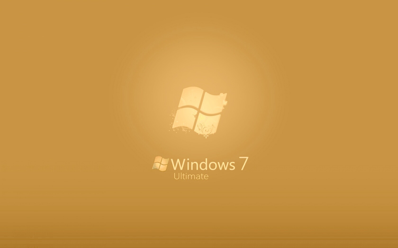 Логотип WIndows 7 Ultimate обои