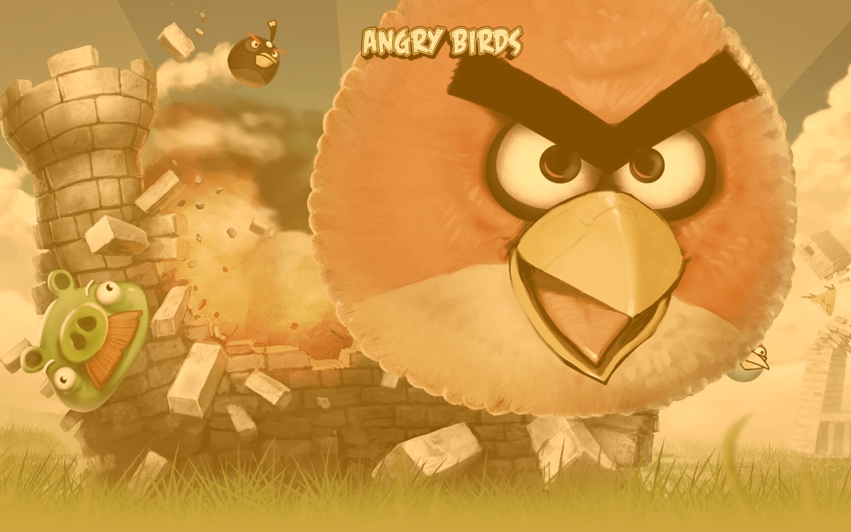 Angry Birds обои