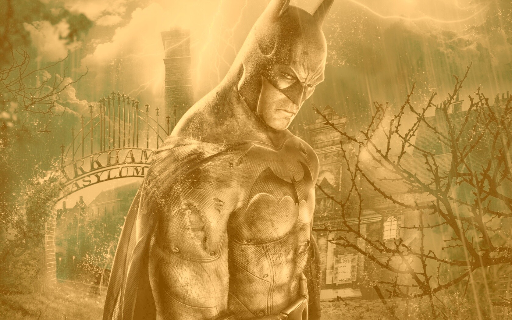 Batman Arkham Asylum обои