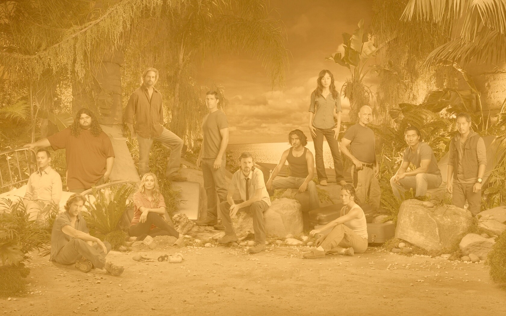 Герои сериала LOST обои