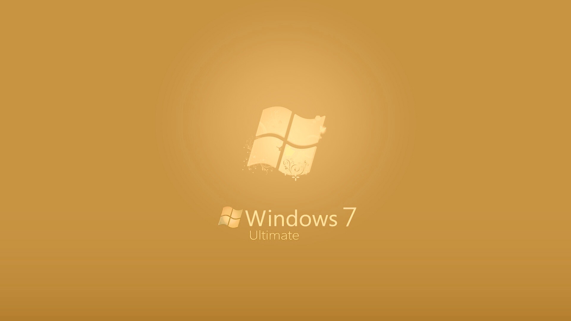 Логотип WIndows 7 Ultimate обои