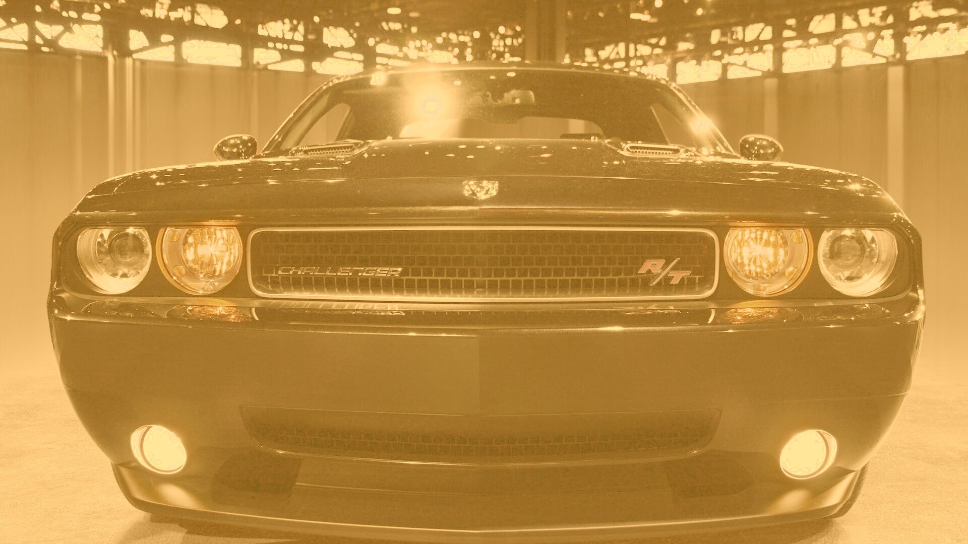 Фары Dodge Challender обои