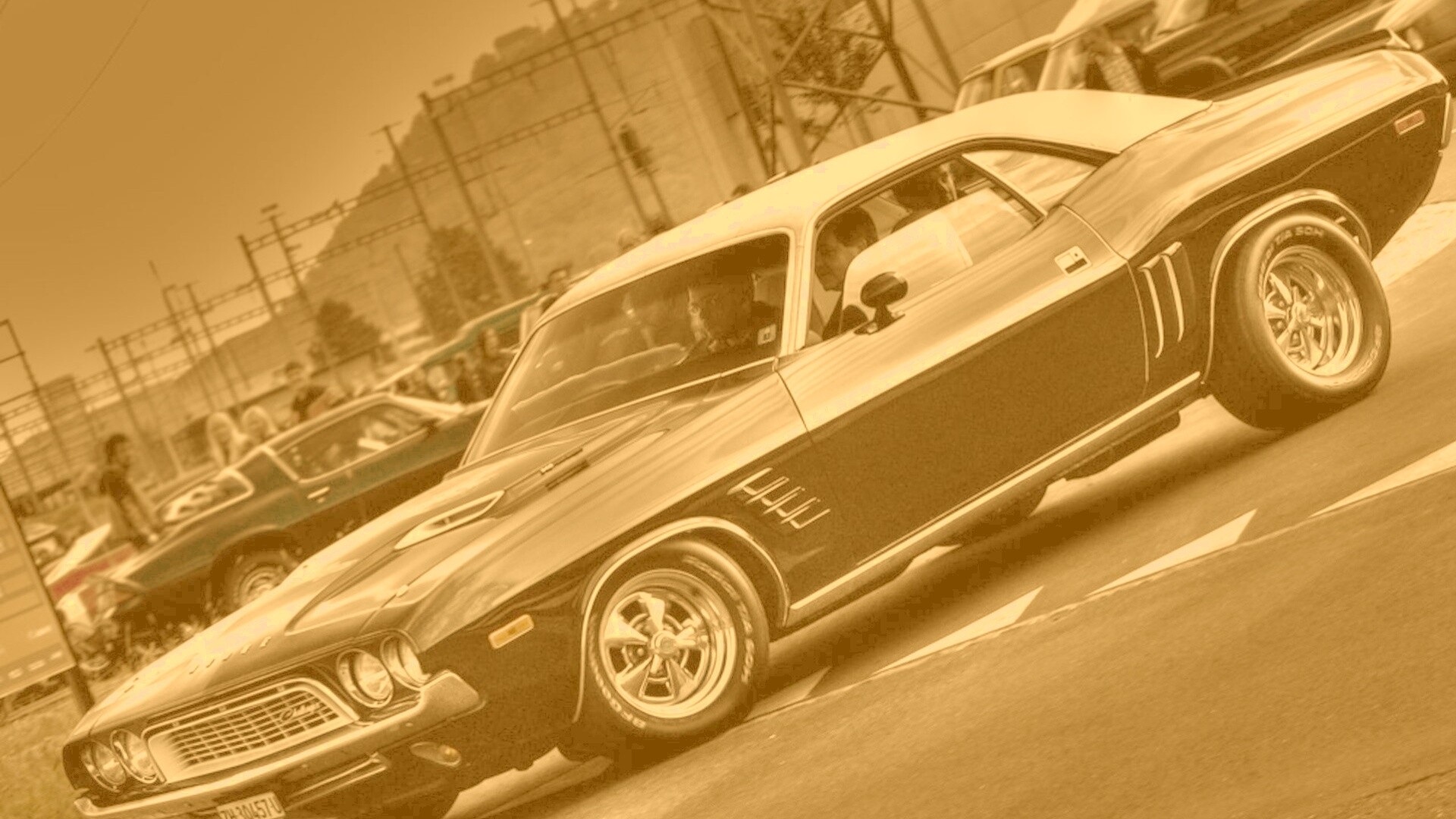 Мускулкар в стиле Mopar обои