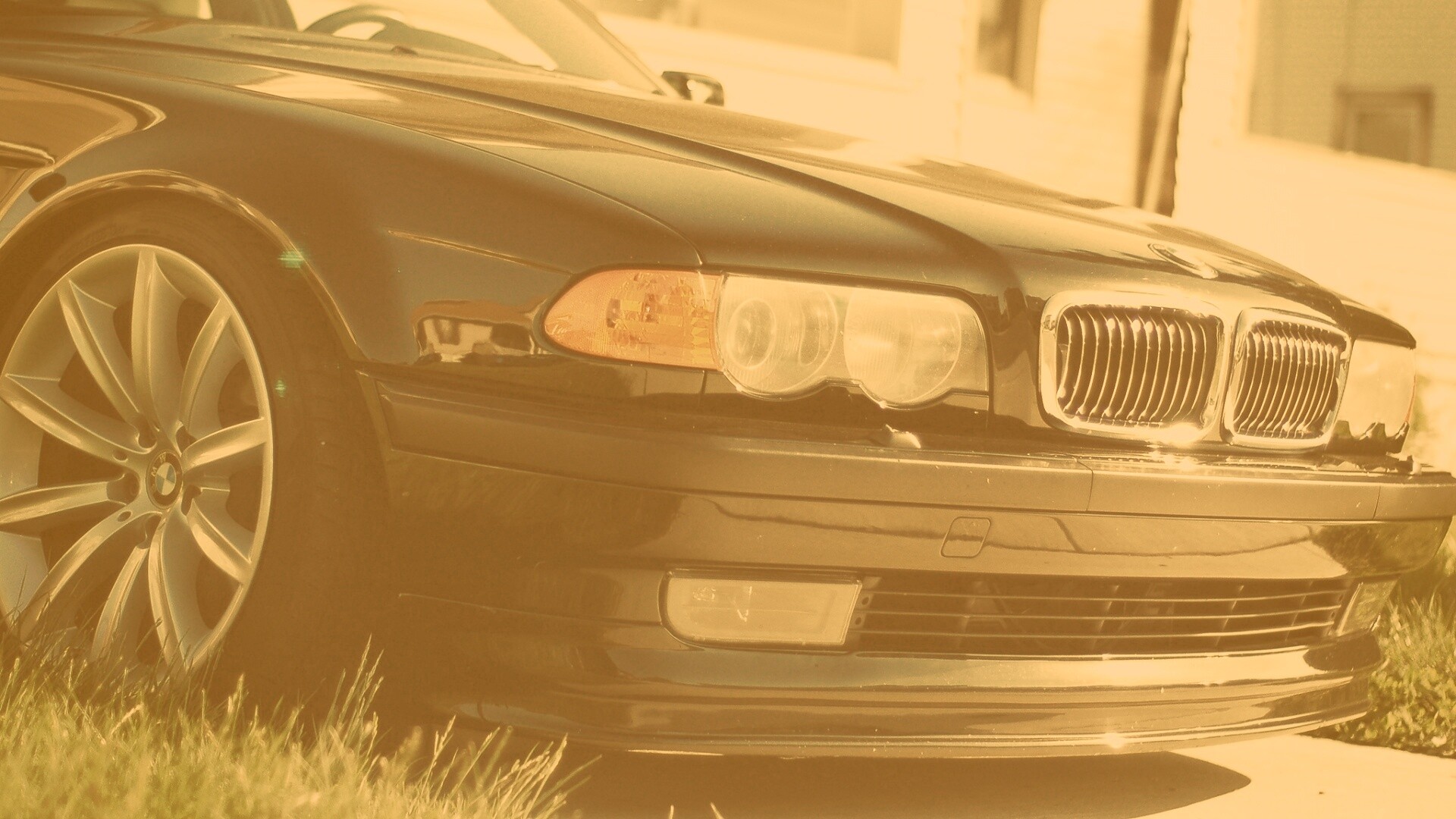 BMW e38 обои