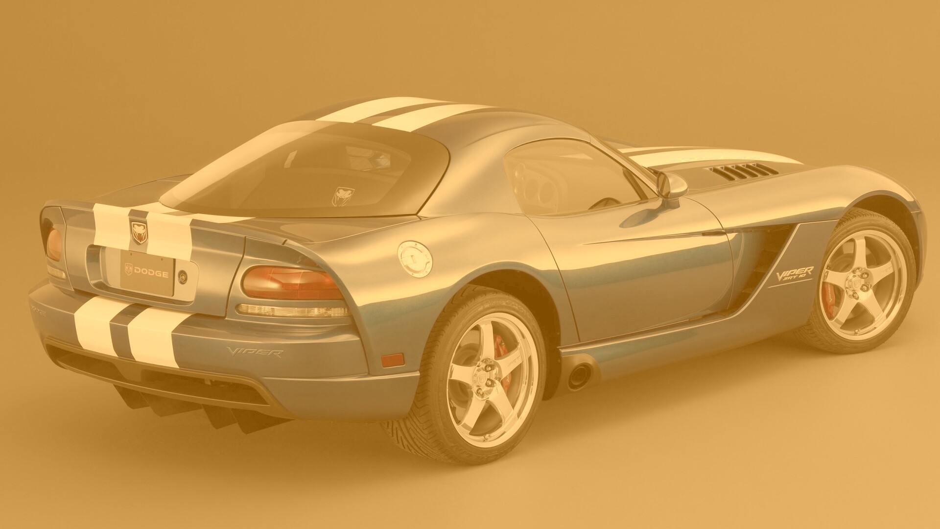 Синий Dodge Viper обои