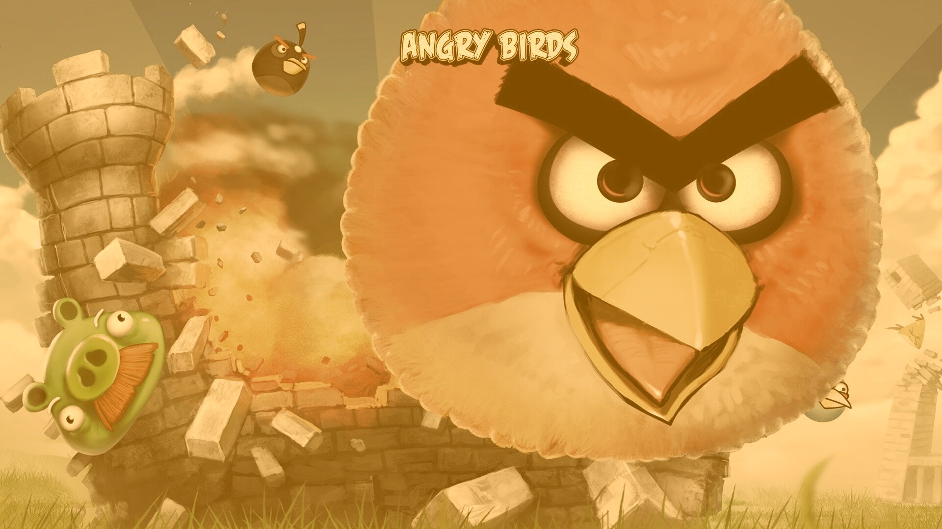 Angry Birds обои