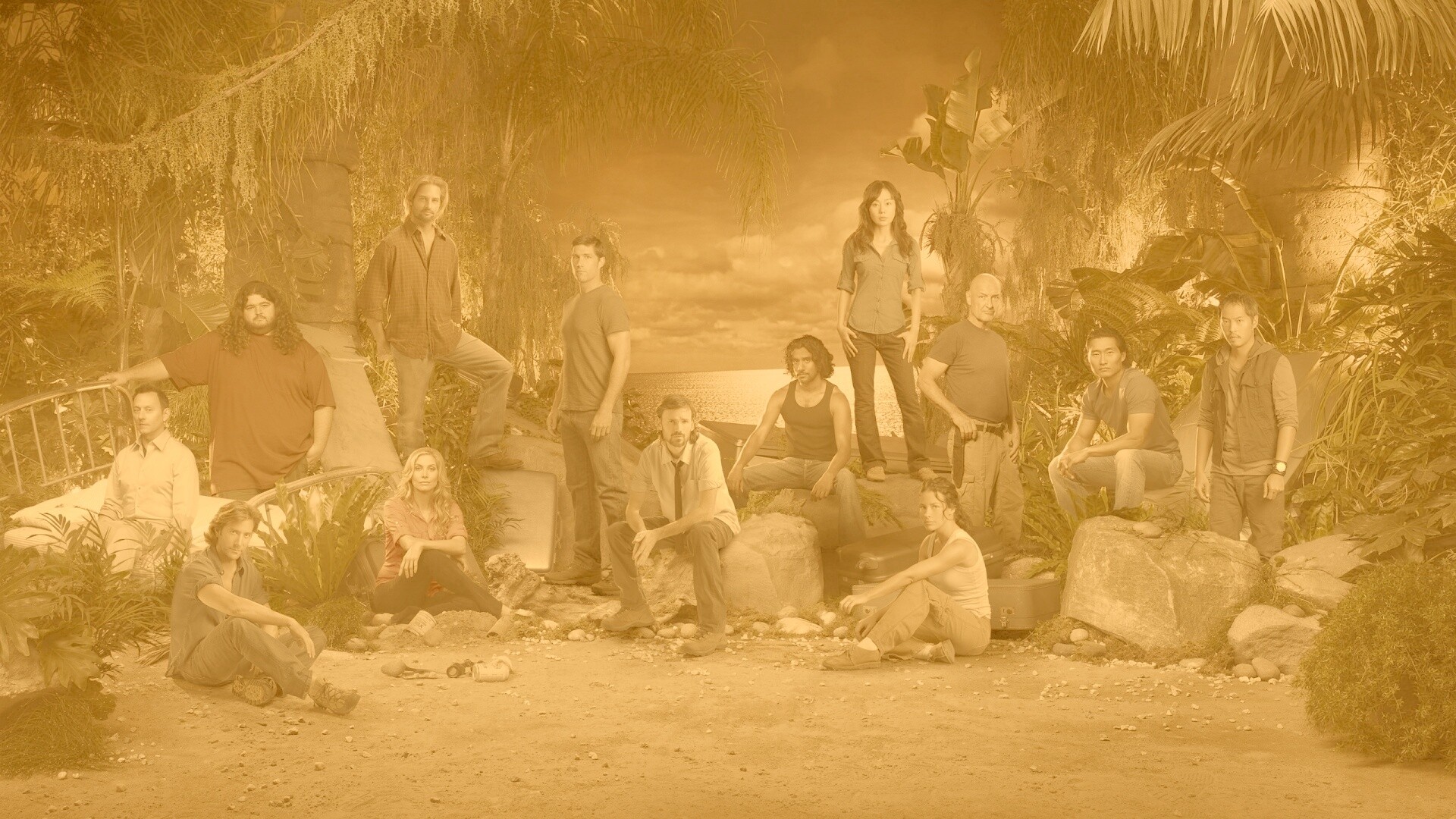 Герои сериала LOST обои