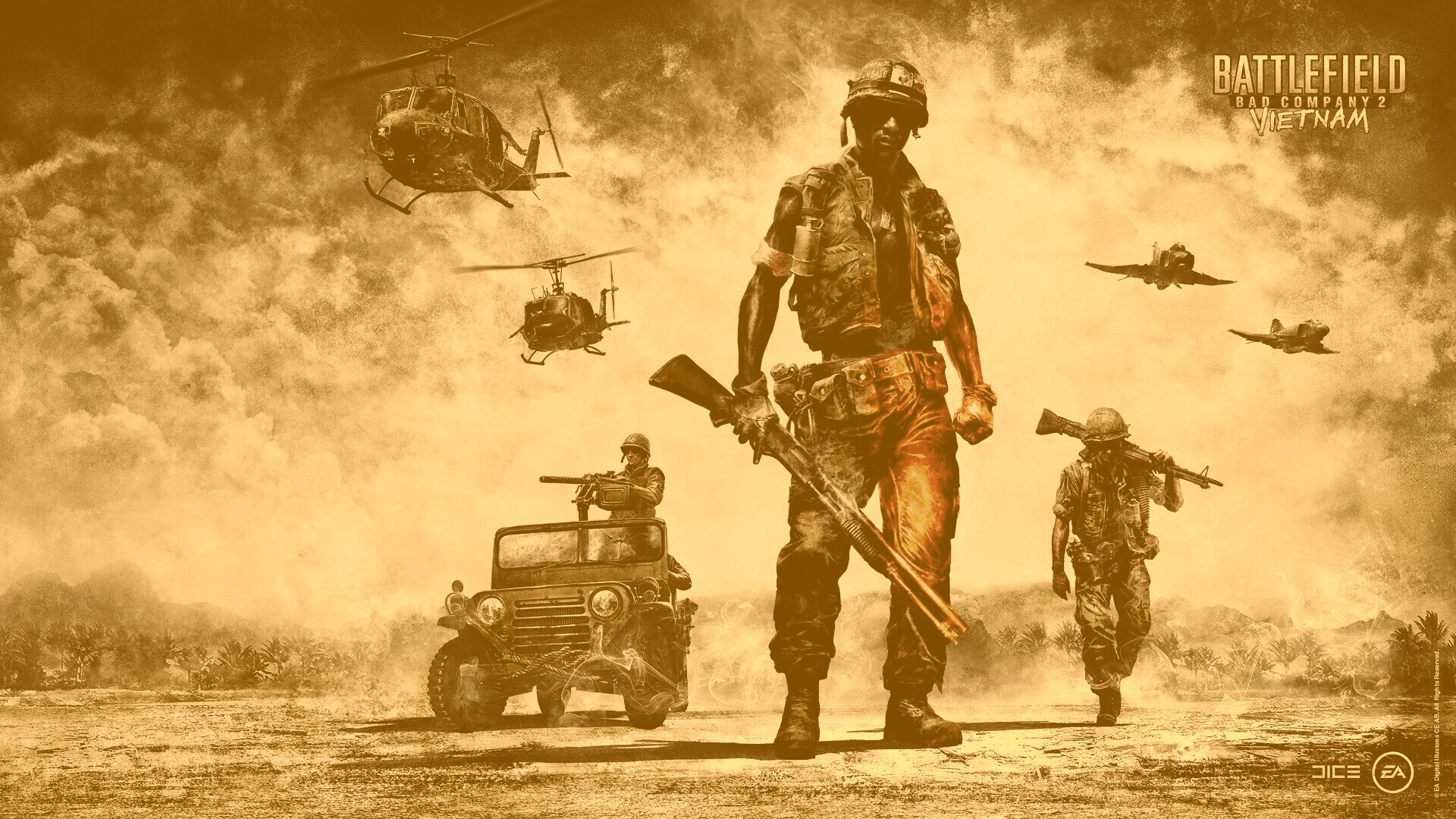 Battlefield Bad Company 2 Vietnam обои
