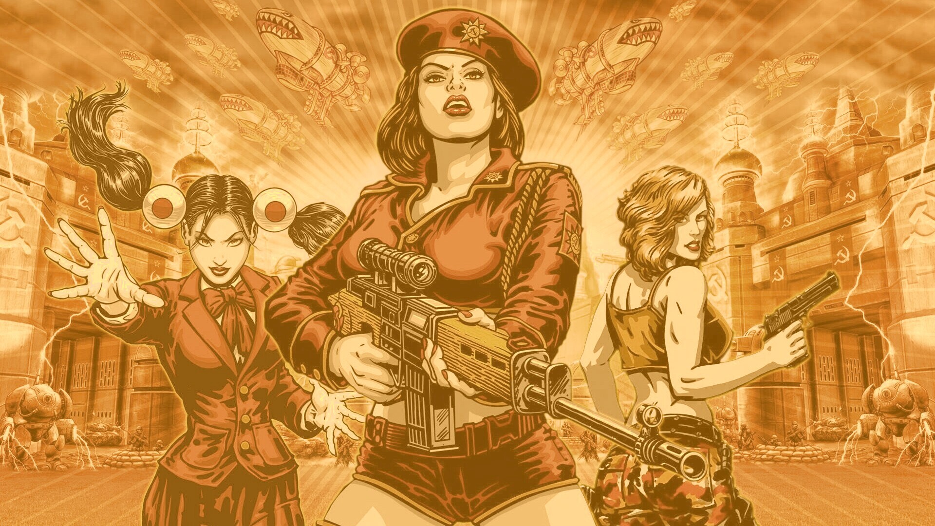Red alert 3 обои