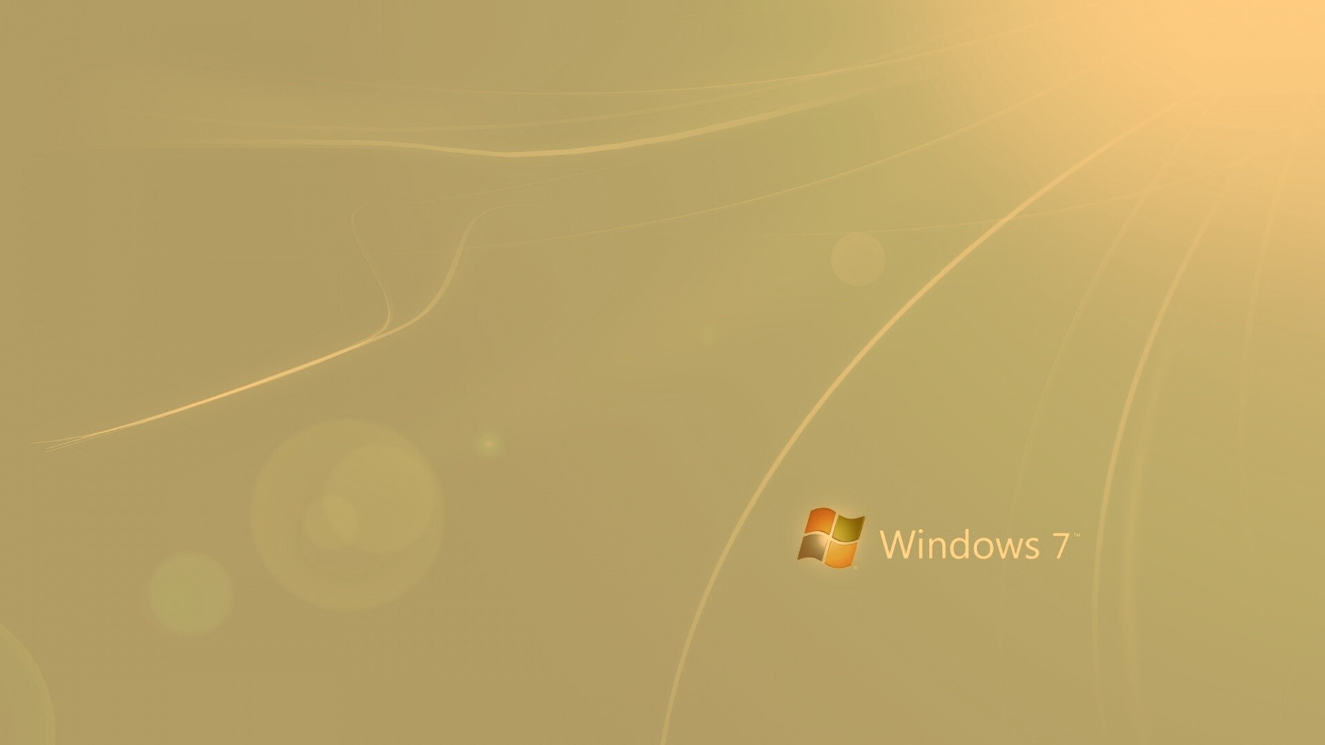 Голубые обои Windows 7 обои