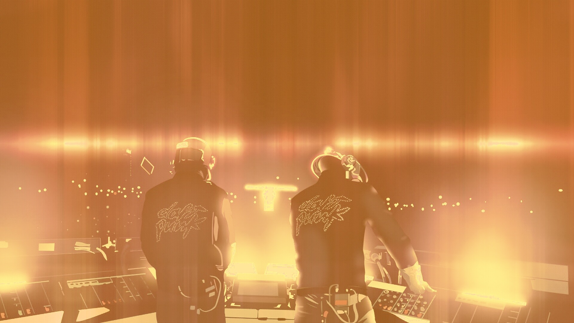Концерт Daft Punk обои