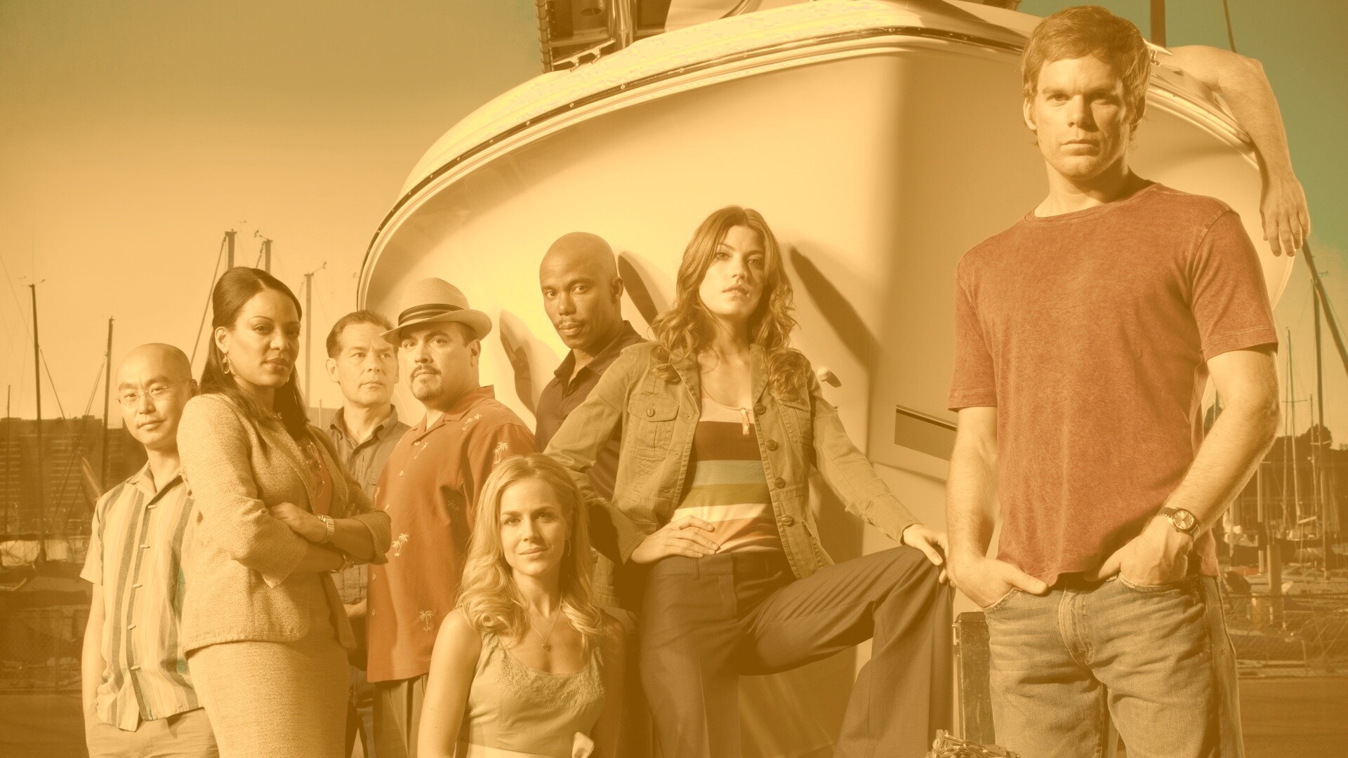 Персонажи сериала Dexter обои