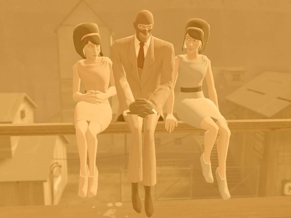 Шпион из Team Fortress 2 обои