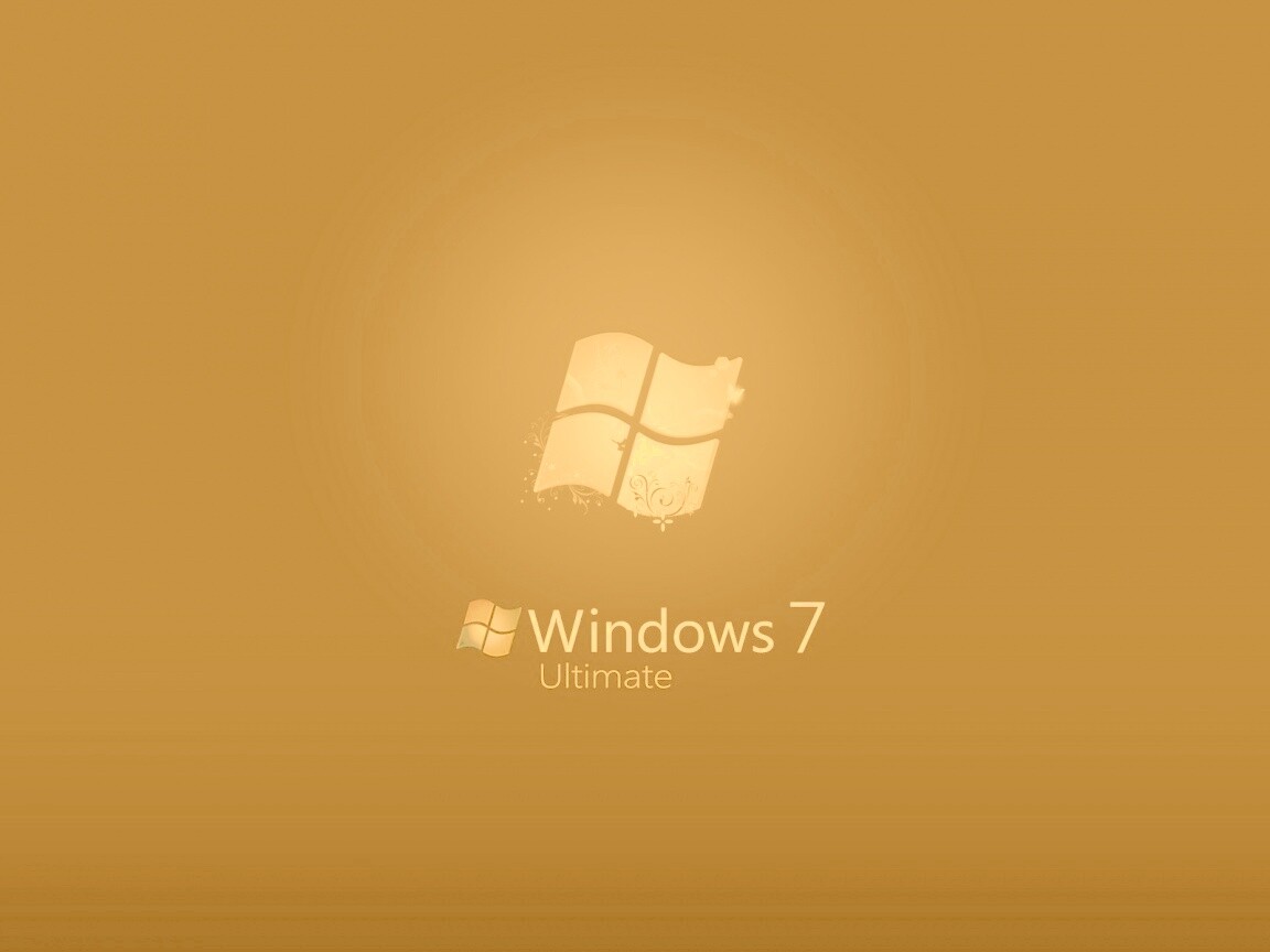 Логотип WIndows 7 Ultimate обои