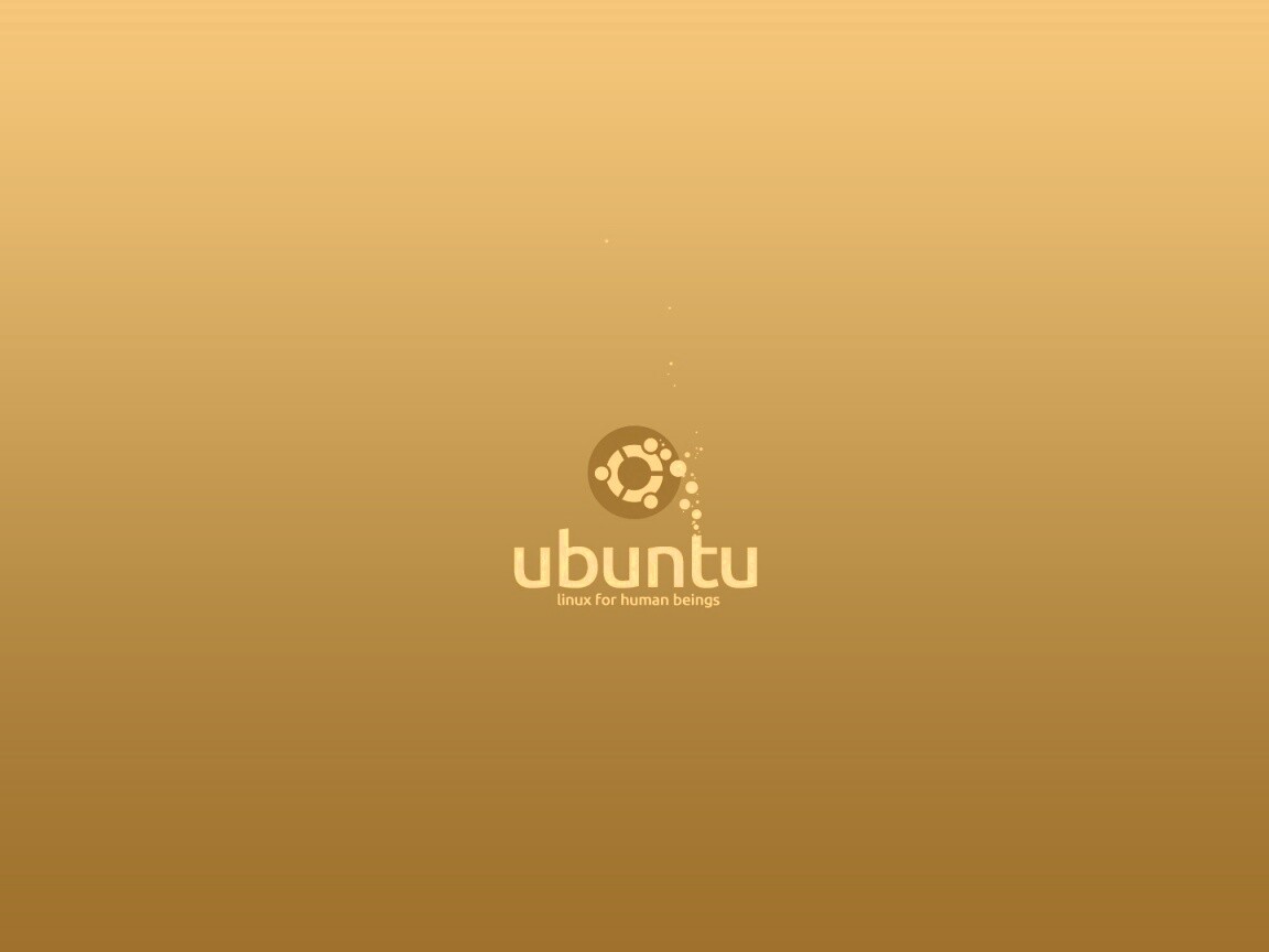 Логотип Ubuntu обои