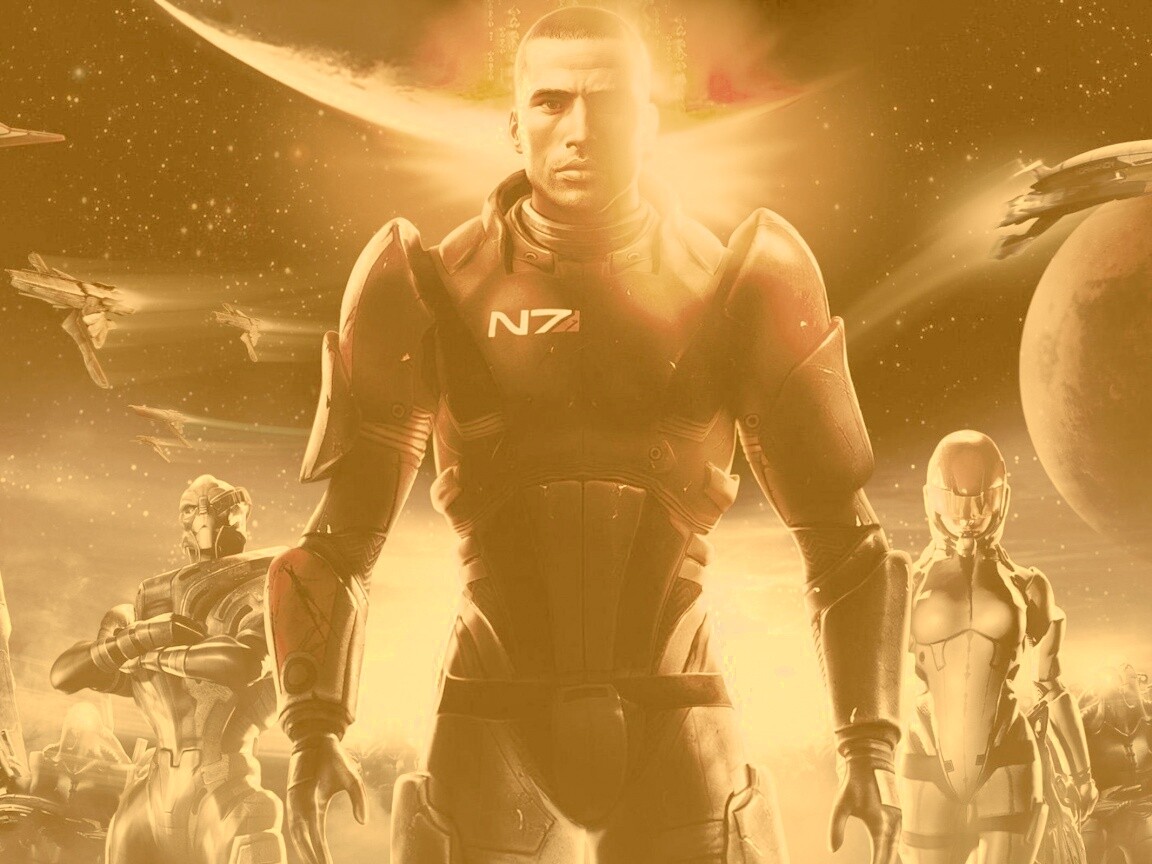 Mass Effect 1 обои