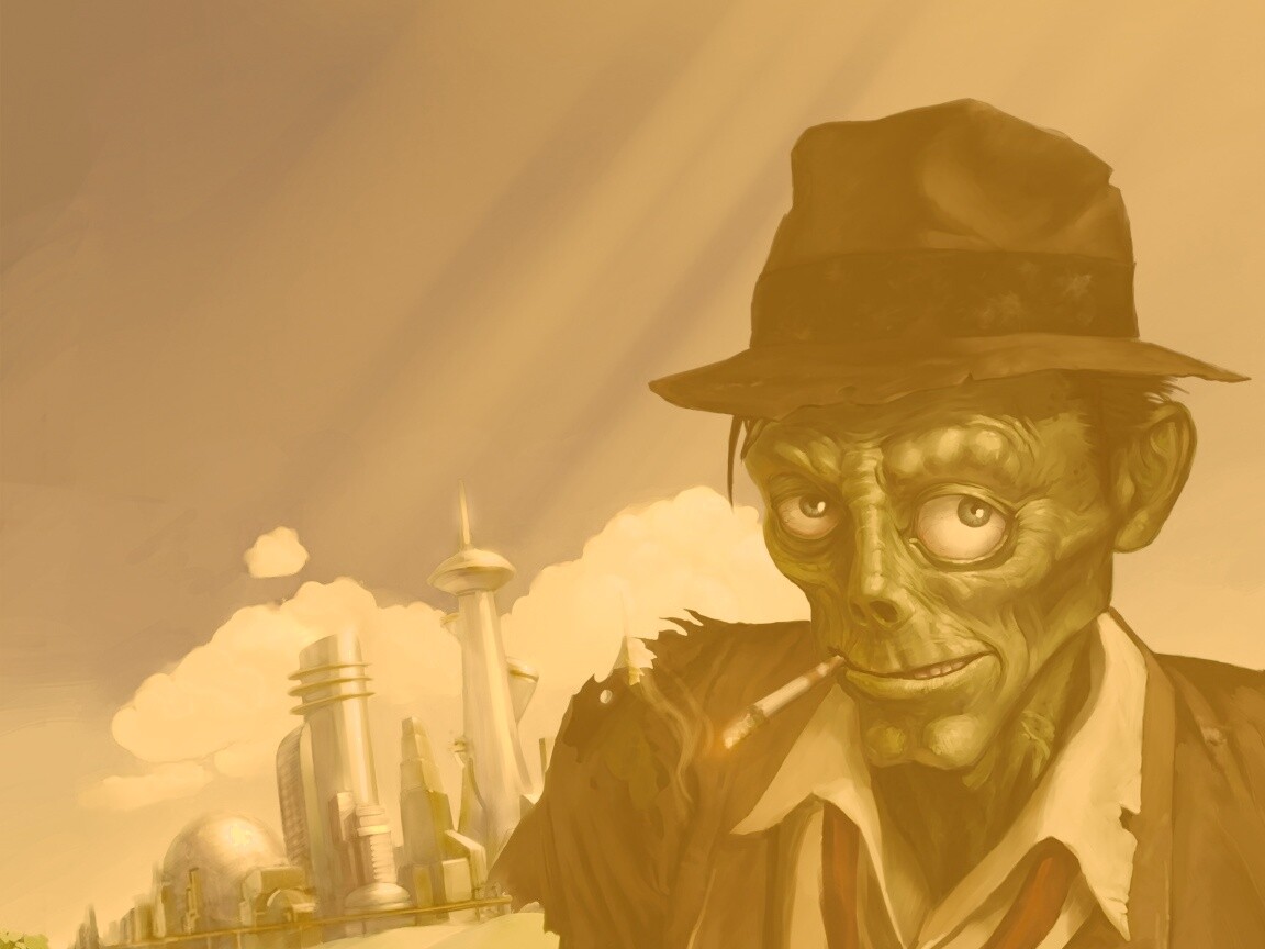 Stubbs the zombie обои