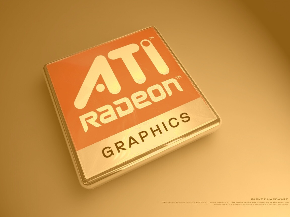 Логотип Ati Radeon Graphics обои
