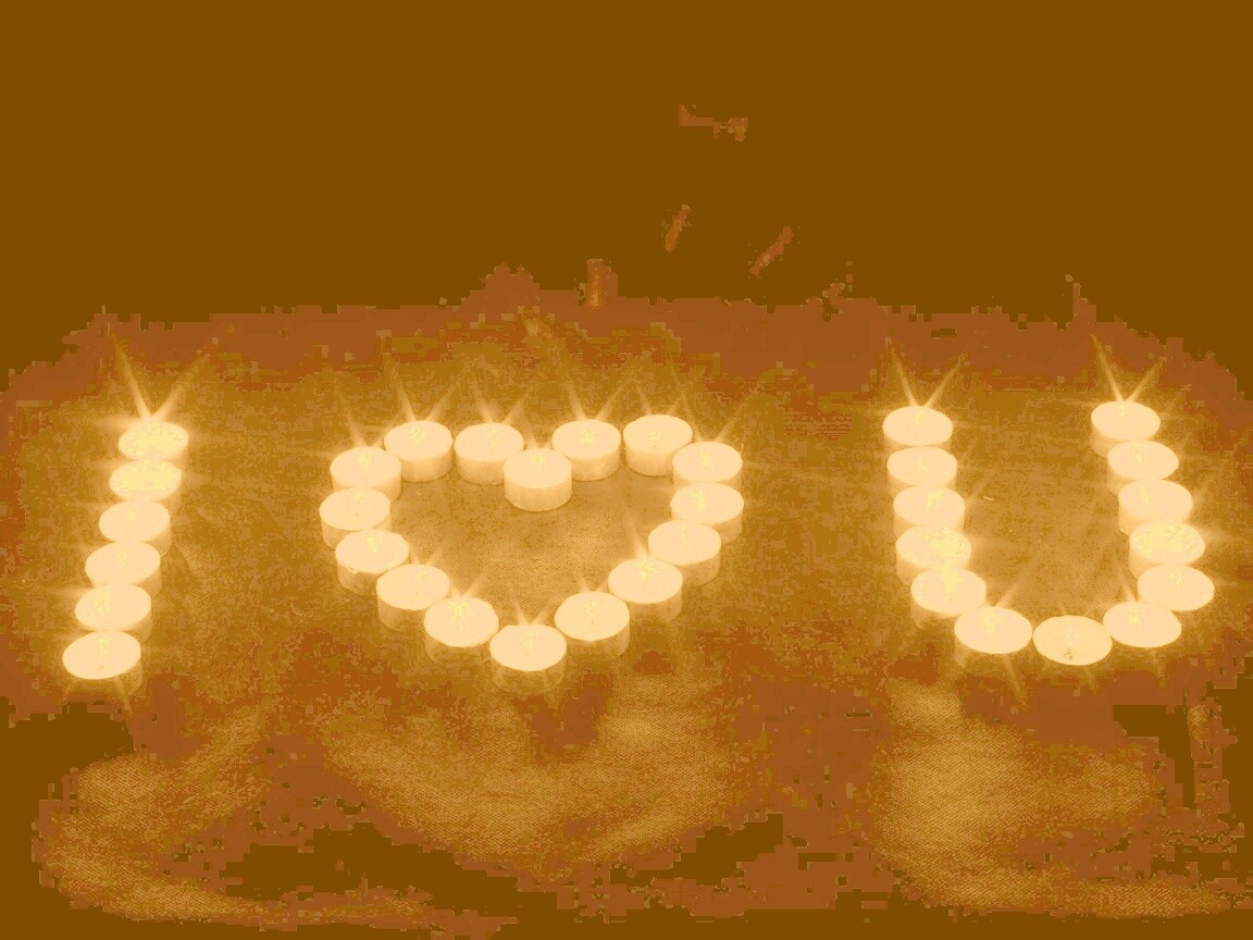 I love you обои