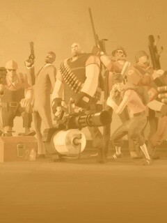 Герои игры Team Fortress 2 обои