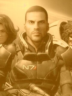 Mass Effect N7 обои