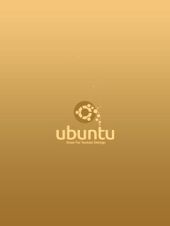 Логотип Ubuntu обои