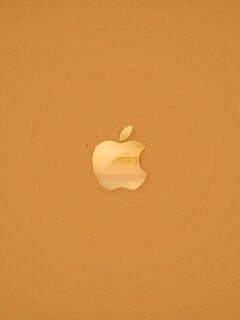 Радужный логотип Apple обои