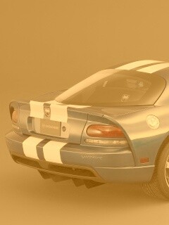 Синий Dodge Viper обои