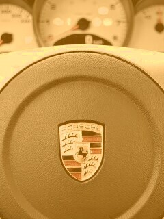 Руль Porshe обои