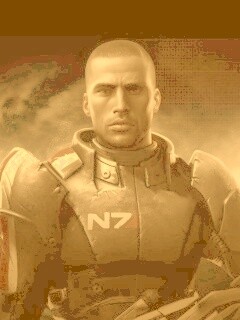 Шепард из Mass Effect обои