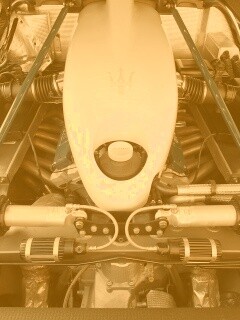 Двигатель Maserati MC12 обои