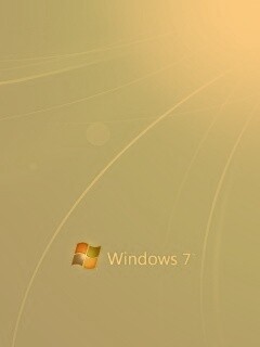 Голубые обои Windows 7 обои