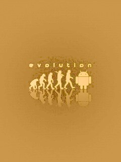 Эволюция по мнению Android обои