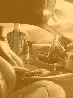 Салон автомобиля BMW обои