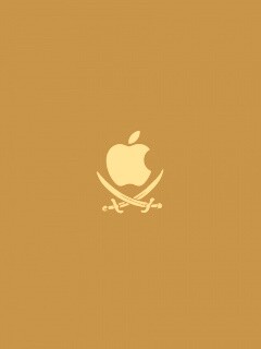 Пиратский Apple обои