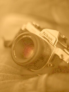 Плёночный фотоаппарат Nikon обои